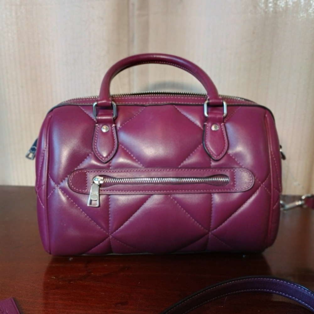 Coach Rowan Satchel With Puffy Quilting - Picture 3 of 7